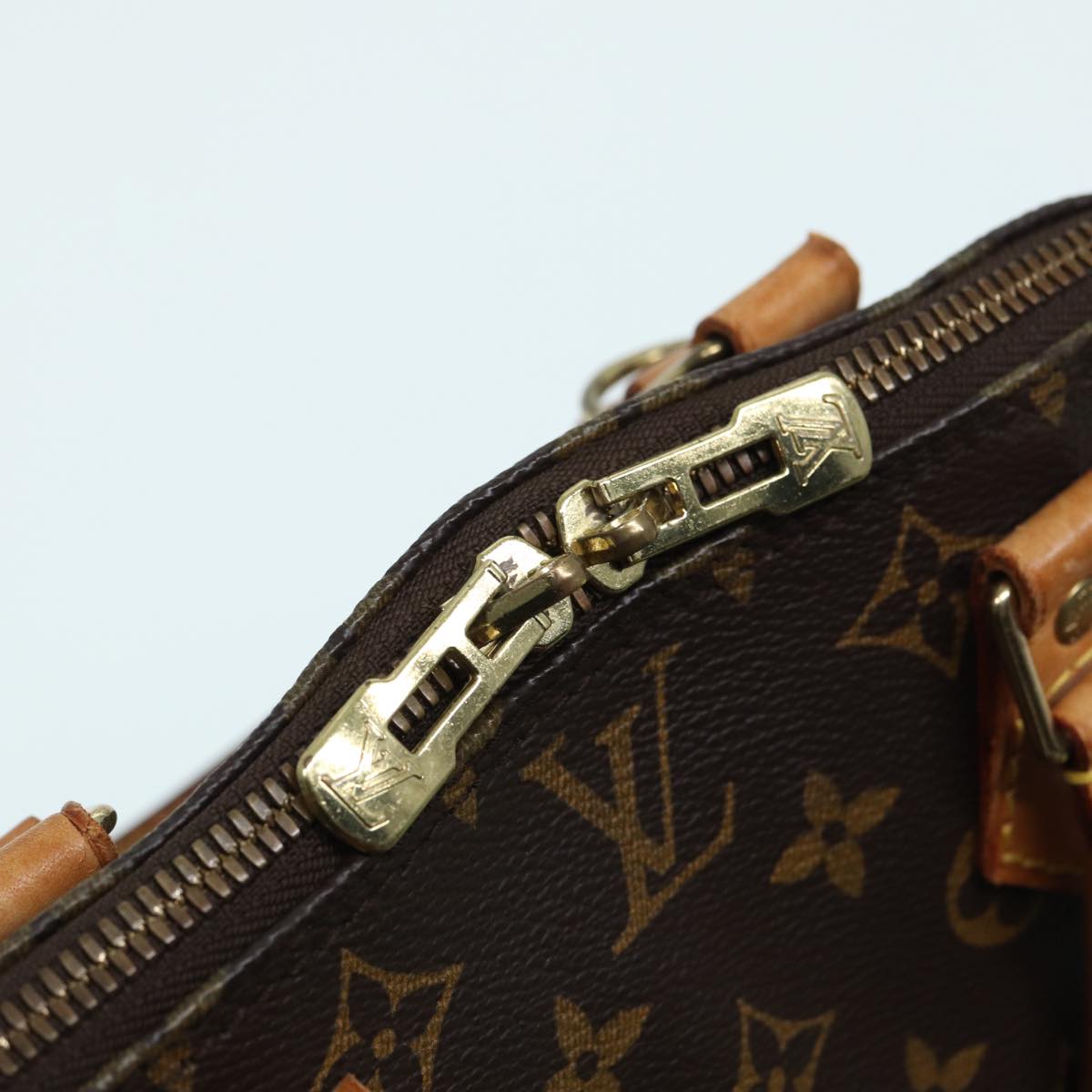 LOUIS VUITTON Monogram Alma Hand Bag M51130 LV Auth 83888