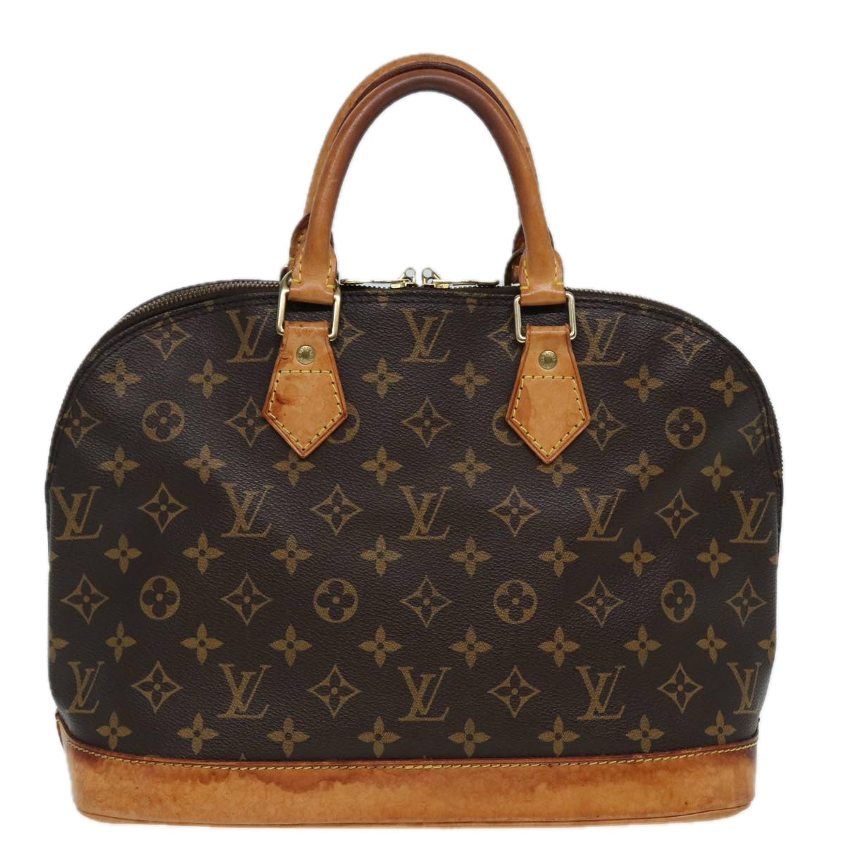 LOUIS VUITTON Monogram Alma Hand Bag M51130 LV Auth 83888