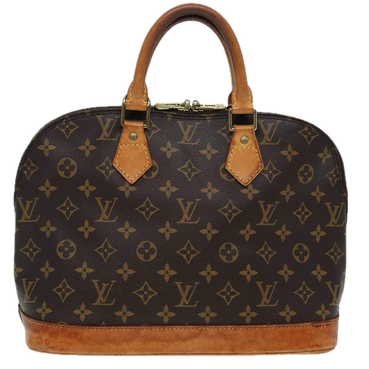 LOUIS VUITTON Monogram Alma Hand Bag M51130 LV Auth 83888