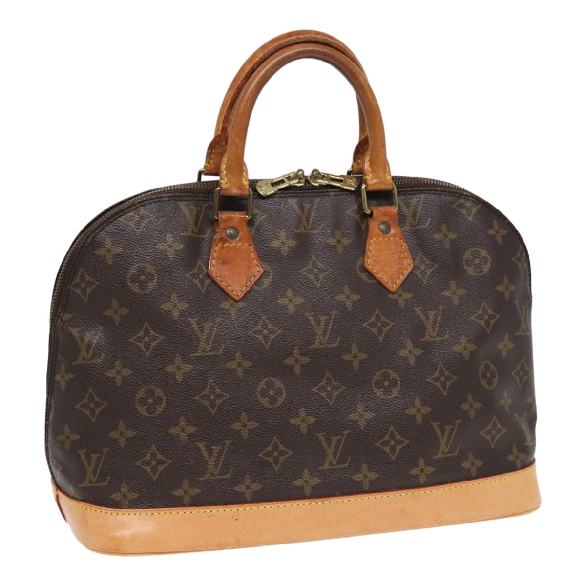 LOUIS VUITTON Monogram Alma Hand Bag M51130 LV Auth 83889