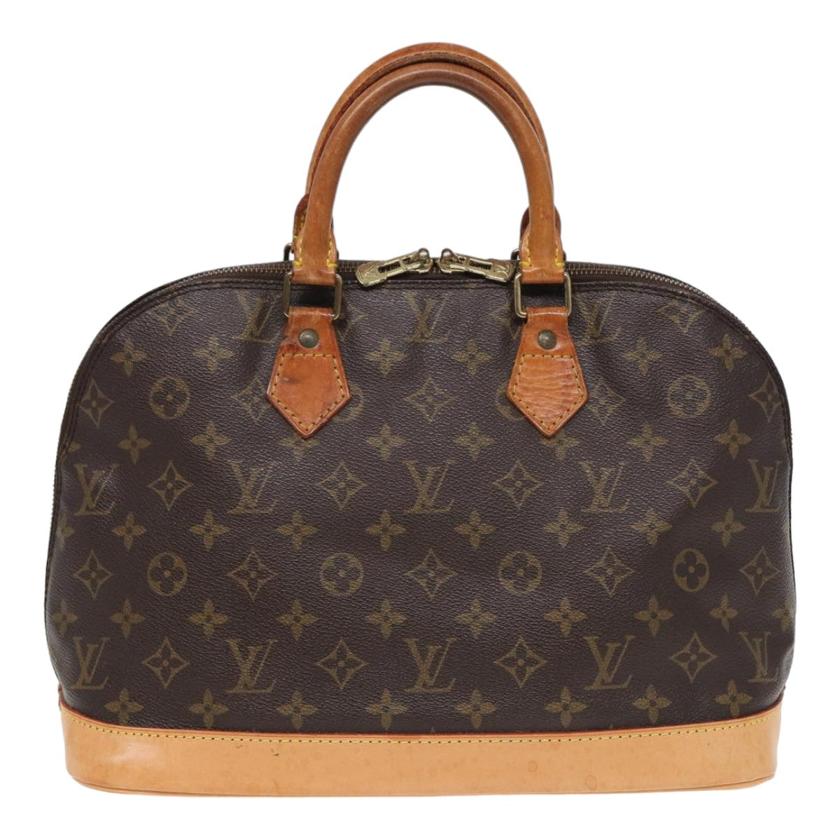 LOUIS VUITTON Monogram Alma Hand Bag M51130 LV Auth 83889