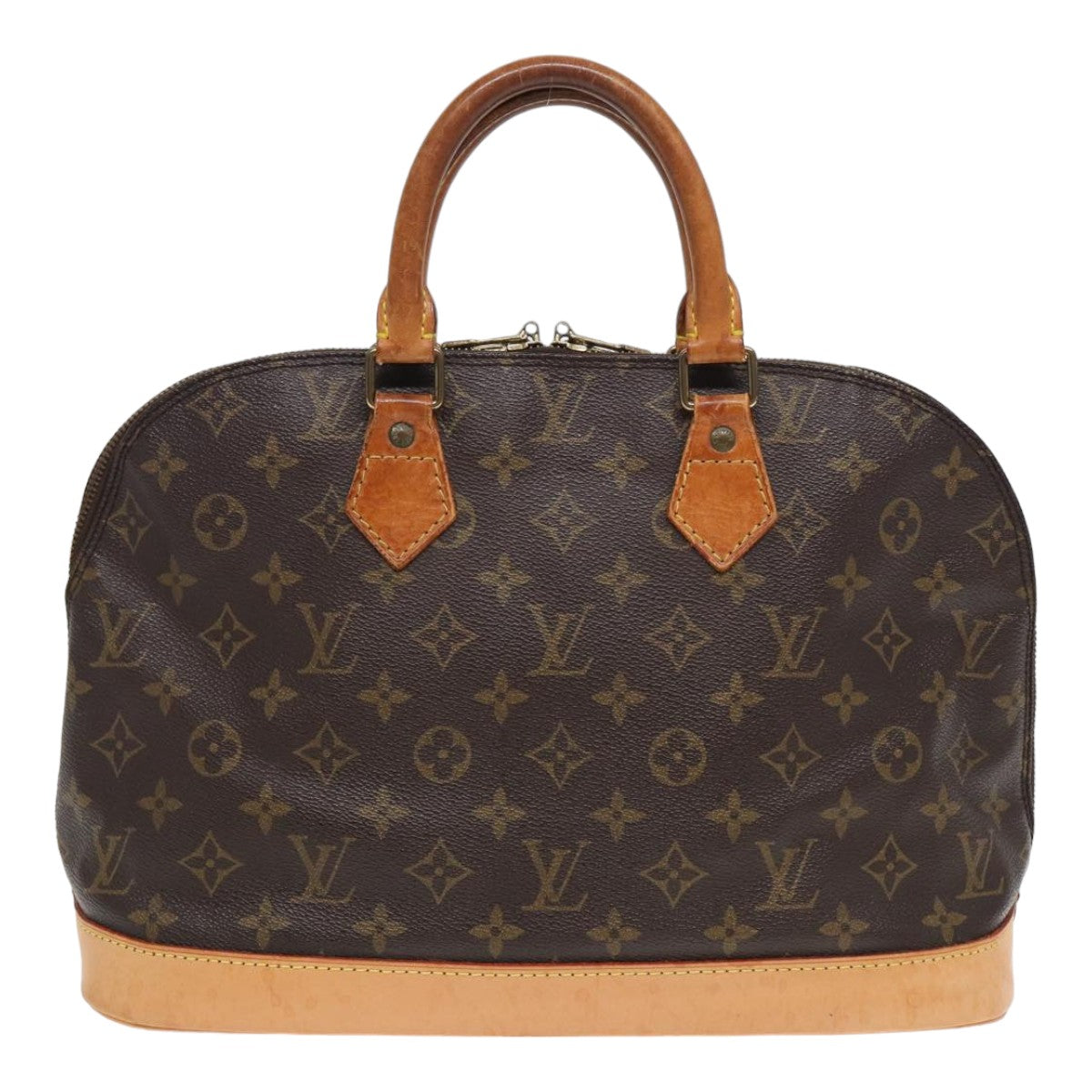 LOUIS VUITTON Monogram Alma Hand Bag M51130 LV Auth 83889