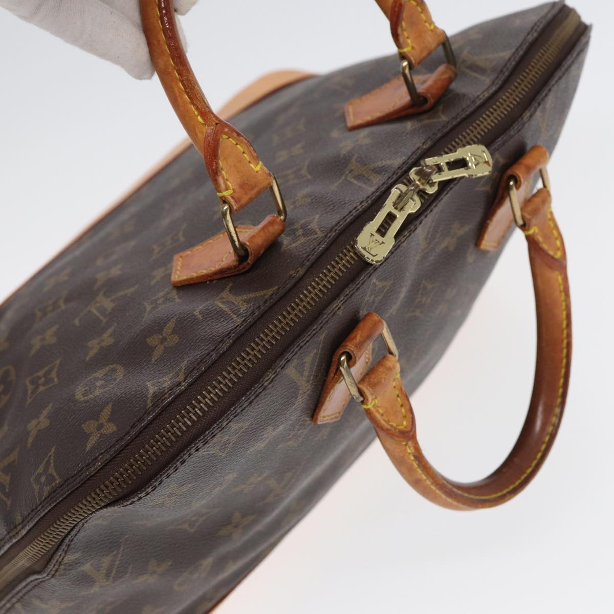 LOUIS VUITTON Monogram Alma Hand Bag M51130 LV Auth 83889