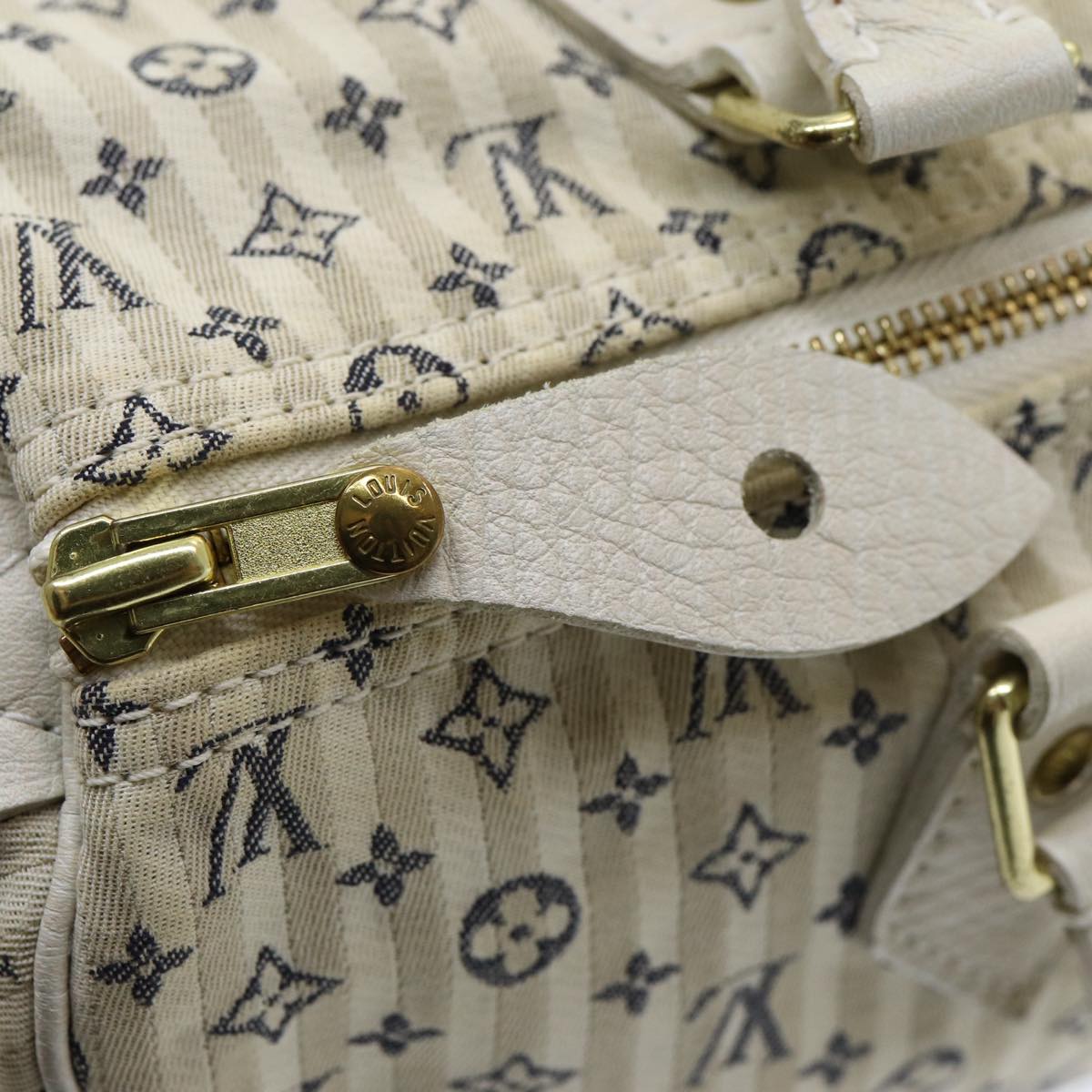 LOUIS VUITTON Monogram Mini Lin Croisette Speedy 30 Hand Bag M95500 Auth 83893