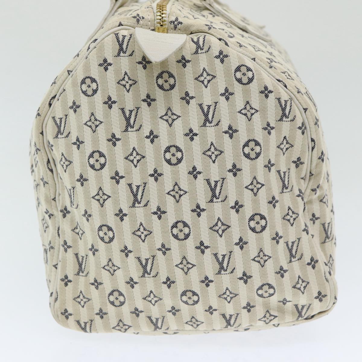 LOUIS VUITTON Monogram Mini Lin Croisette Speedy 30 Hand Bag M95500 Auth 83893