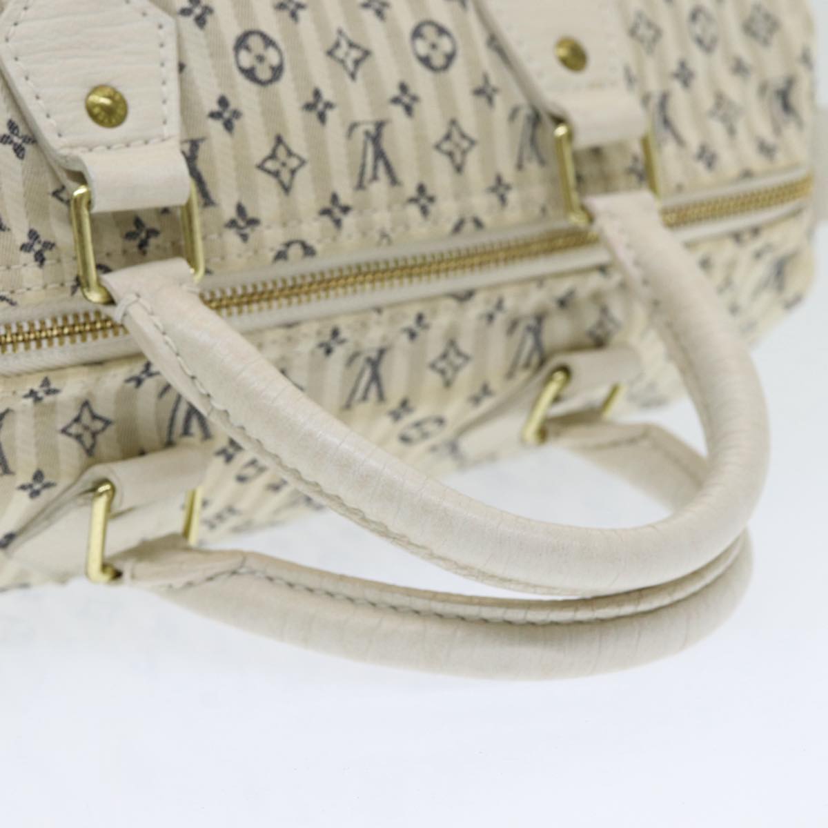 LOUIS VUITTON Monogram Mini Lin Croisette Speedy 30 Hand Bag M95500 Auth 83893