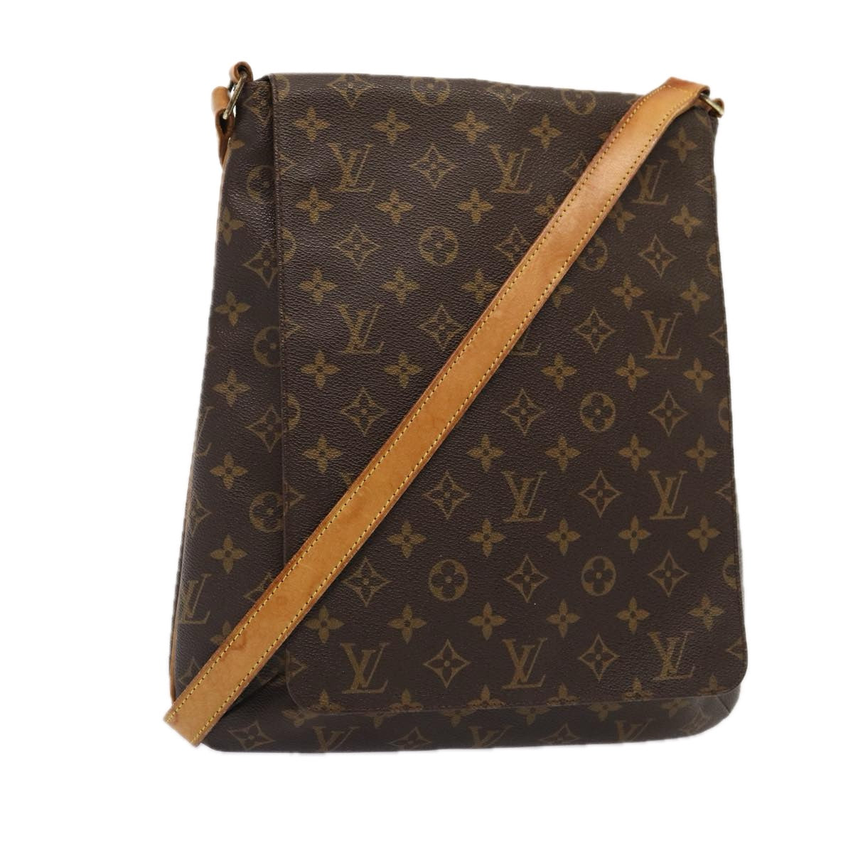 LOUIS VUITTON Monogram Musette Shoulder Bag M51256 LV Auth 83902