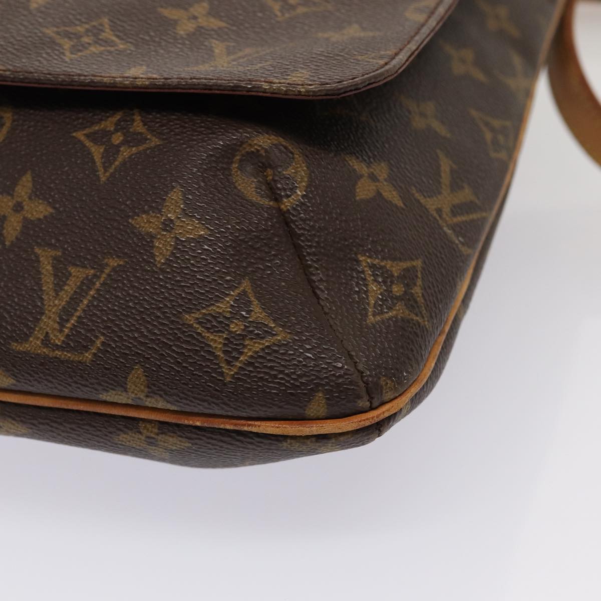 LOUIS VUITTON Monogram Musette Shoulder Bag M51256 LV Auth 83902