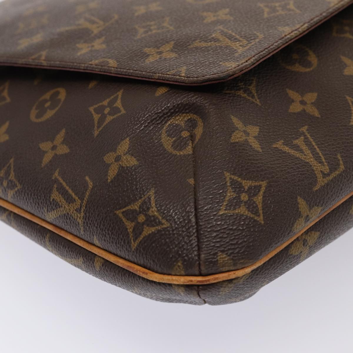 LOUIS VUITTON Monogram Musette Shoulder Bag M51256 LV Auth 83902