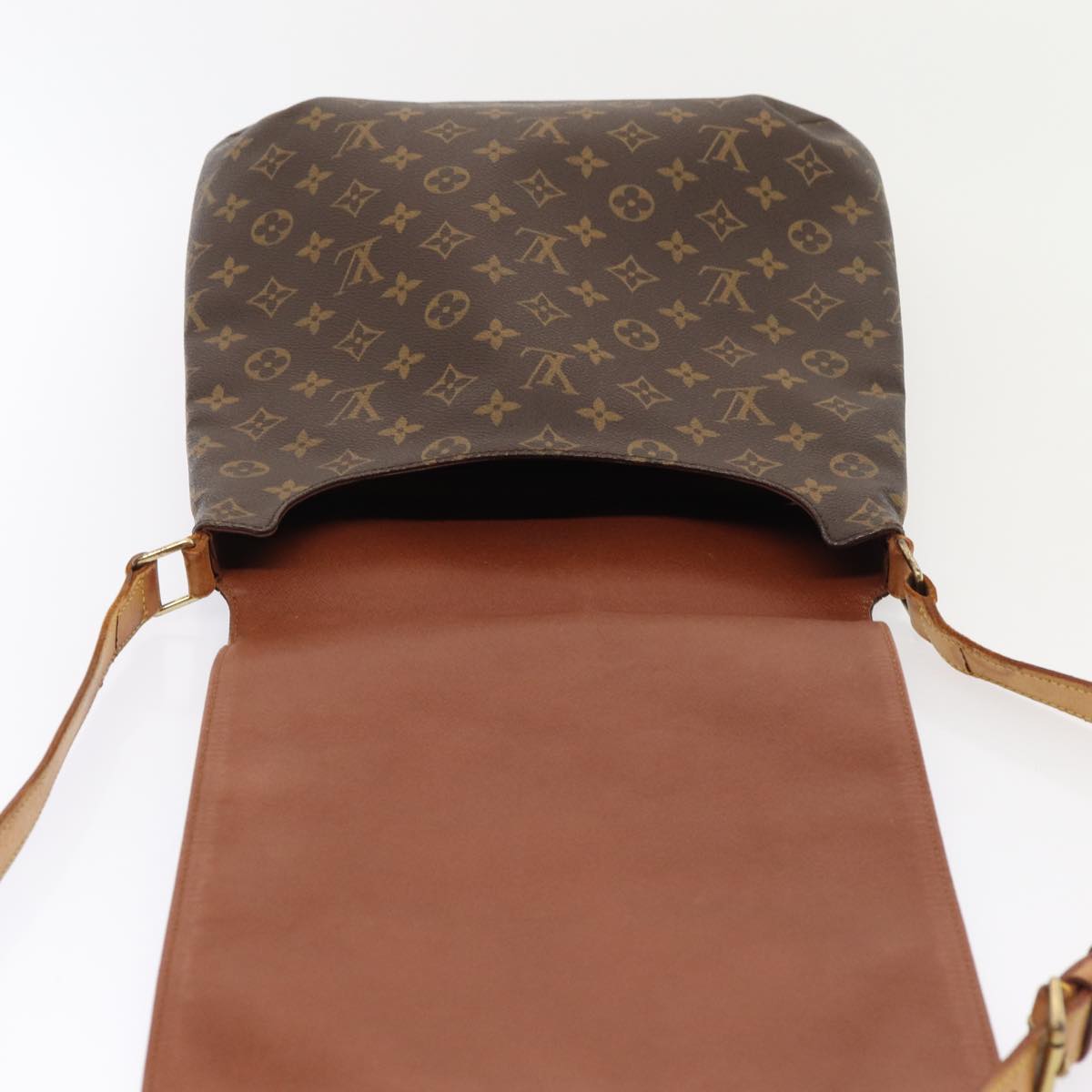 LOUIS VUITTON Monogram Musette Shoulder Bag M51256 LV Auth 83902