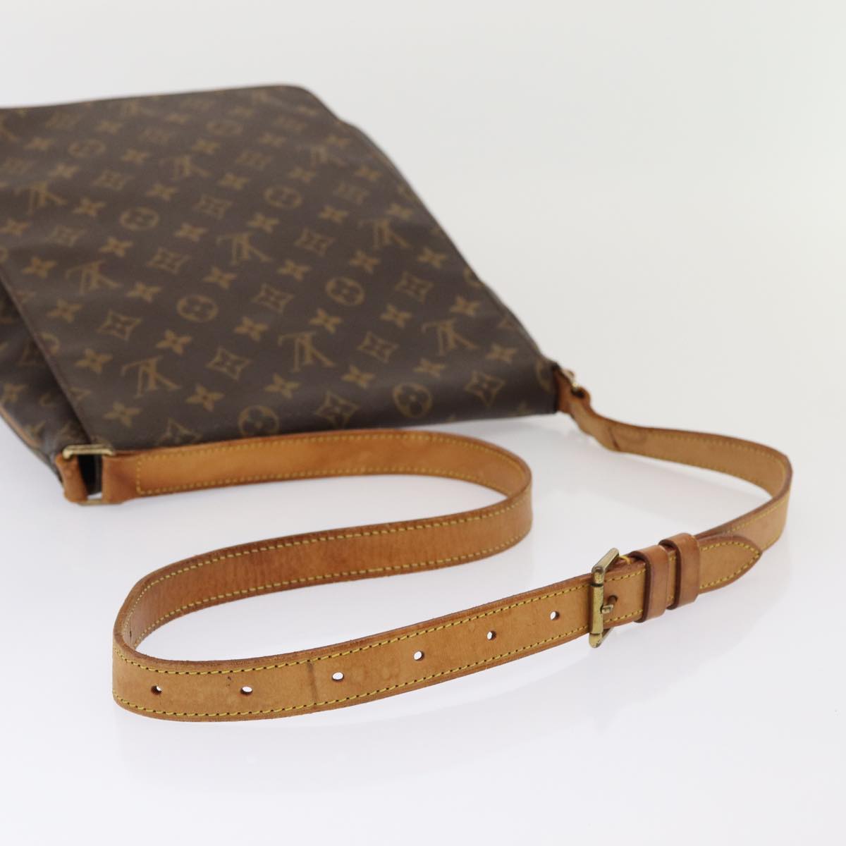 LOUIS VUITTON Monogram Musette Shoulder Bag M51256 LV Auth 83902