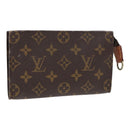 LOUIS VUITTON Monogram Bucket PM Accessory Pouch LV Auth 83905-1