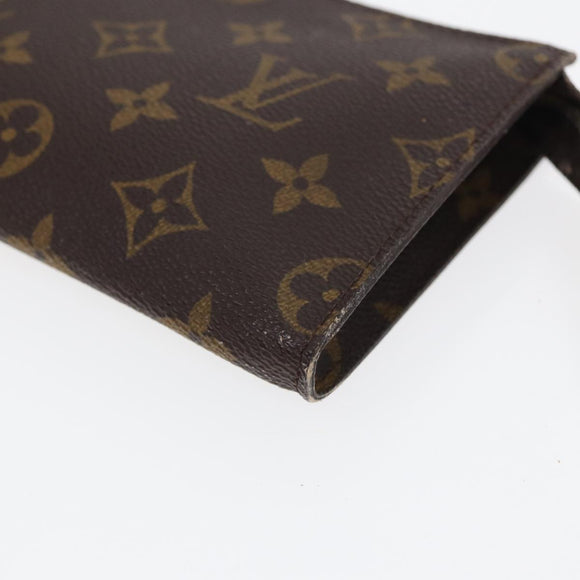 LOUIS VUITTON Monogram Bucket PM Accessory Pouch LV Auth 83905