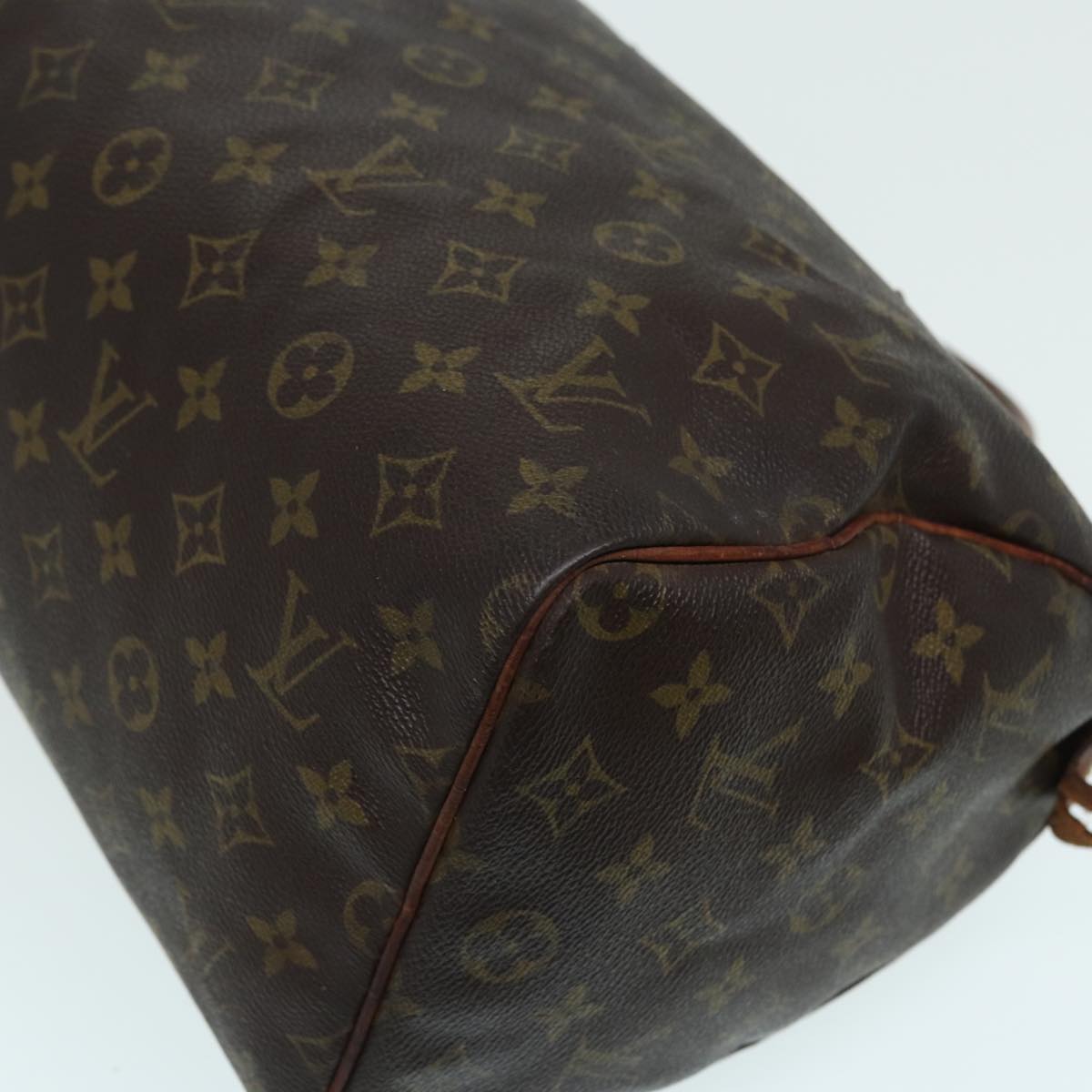 LOUIS VUITTON Monogram Speedy 30 Hand Bag M41526 LV Auth 83906