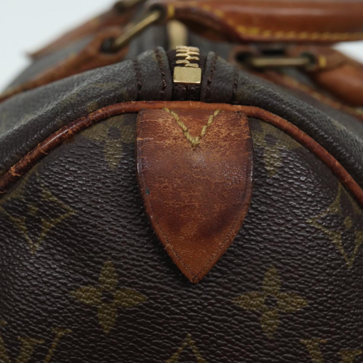 LOUIS VUITTON Monogram Speedy 30 Hand Bag M41526 LV Auth 83906