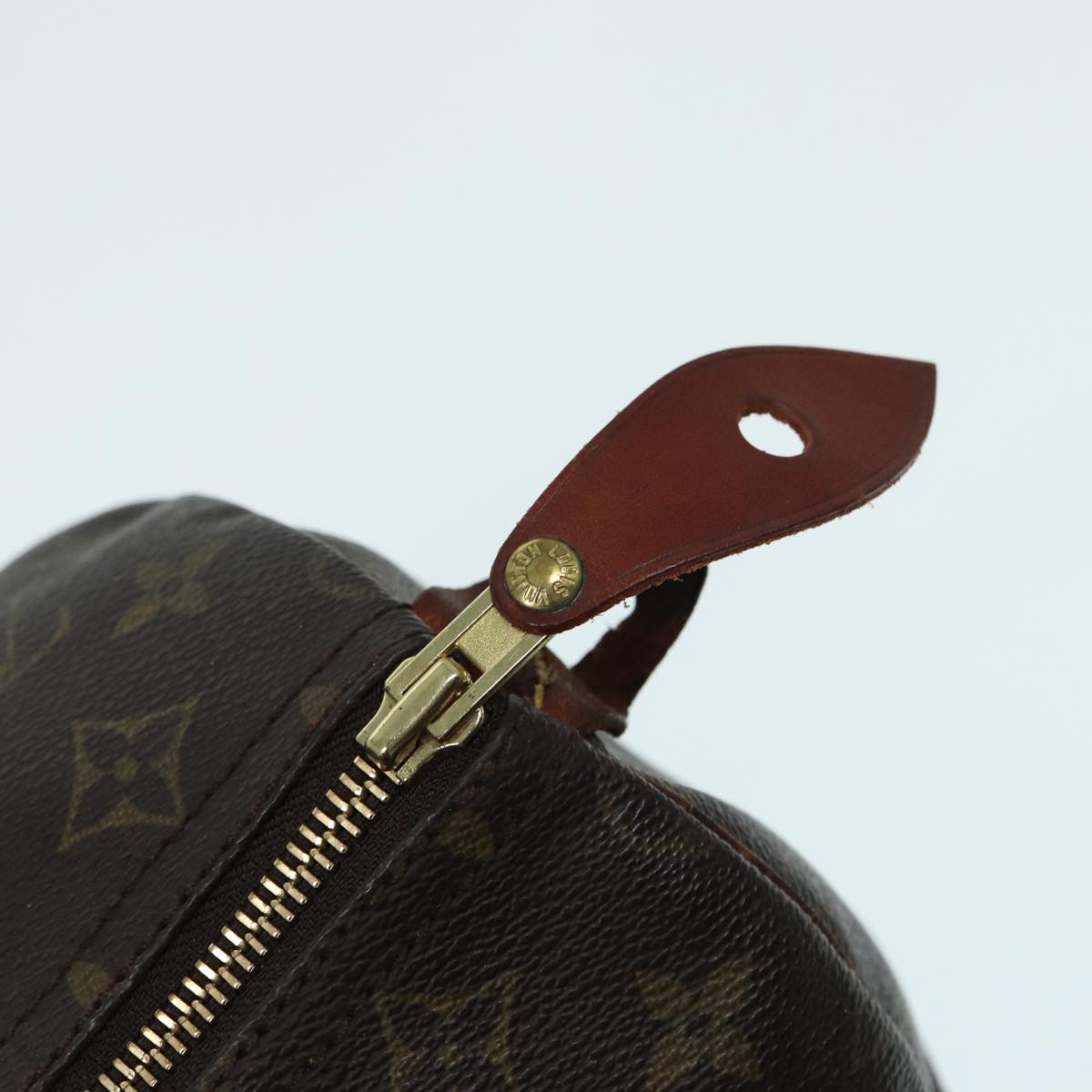 LOUIS VUITTON Monogram Speedy 30 Hand Bag M41526 LV Auth 83906