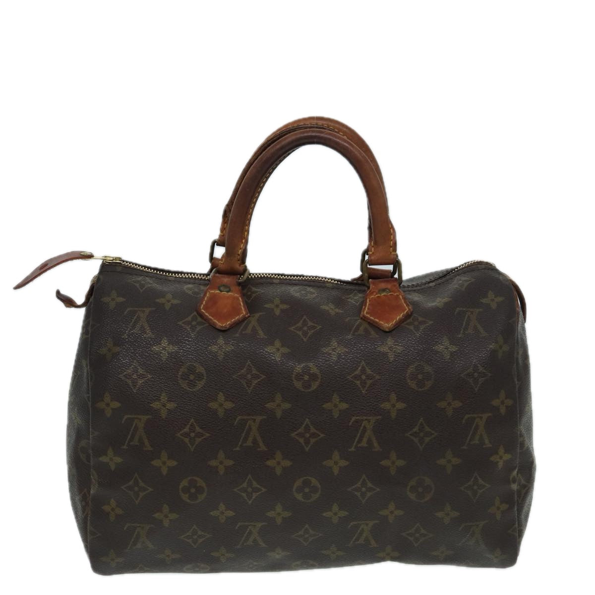 LOUIS VUITTON Monogram Speedy 30 Hand Bag M41526 LV Auth 83906