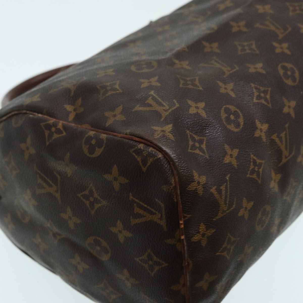 LOUIS VUITTON Monogram Speedy 30 Hand Bag M41526 LV Auth 83907