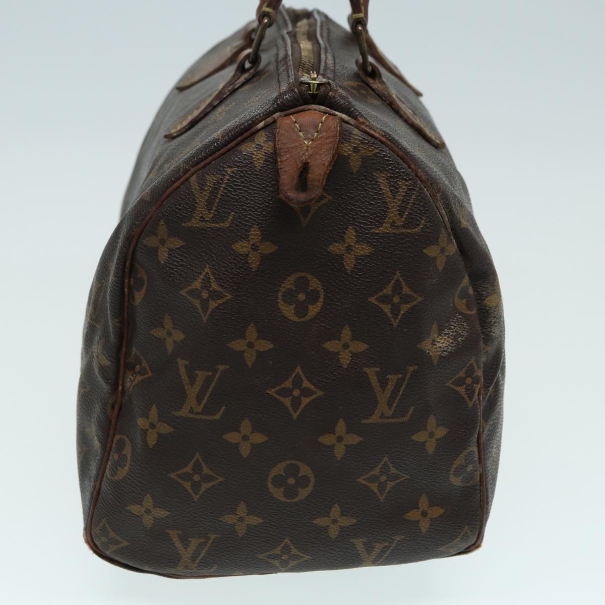 LOUIS VUITTON Monogram Speedy 30 Hand Bag M41526 LV Auth 83907