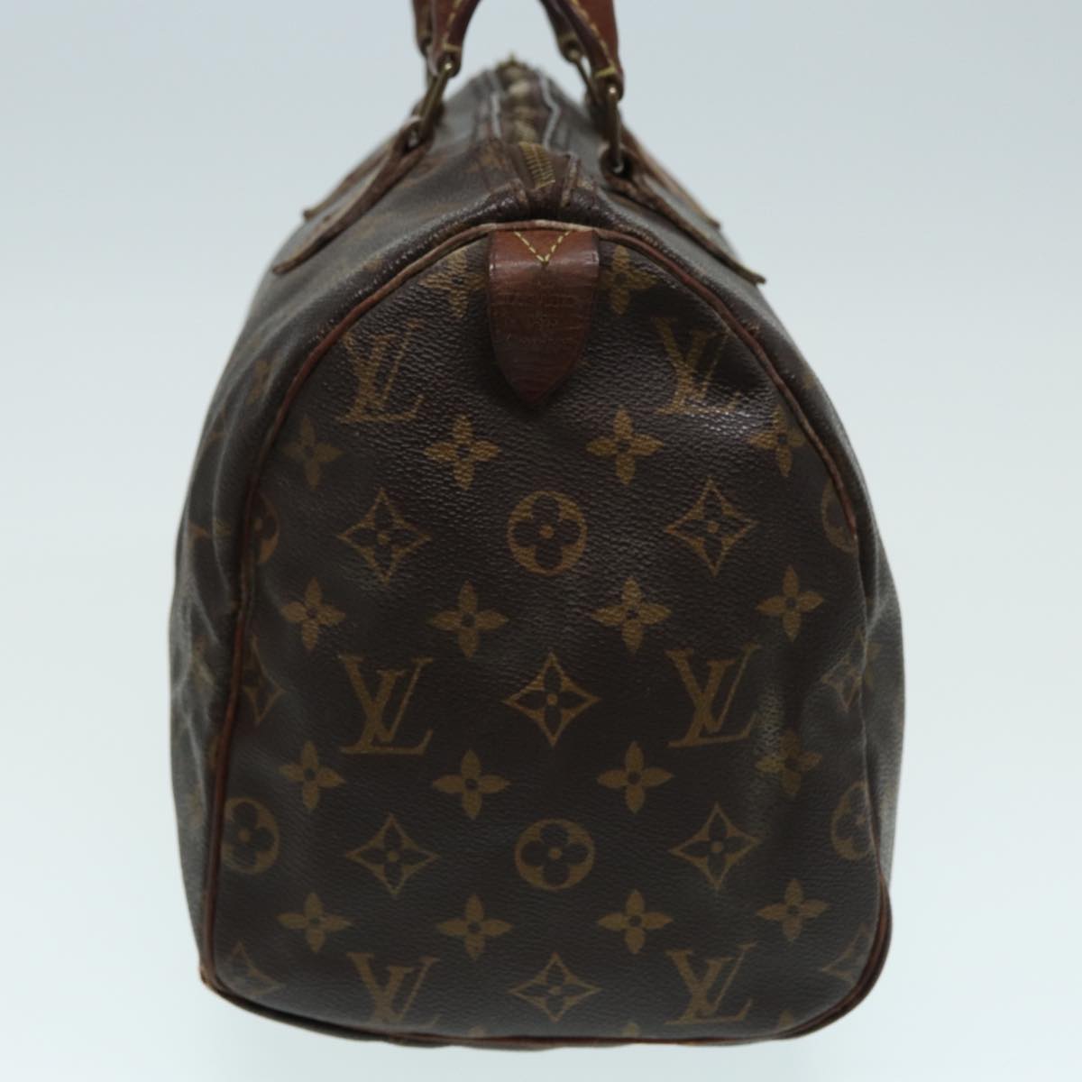 LOUIS VUITTON Monogram Speedy 30 Hand Bag M41526 LV Auth 83907