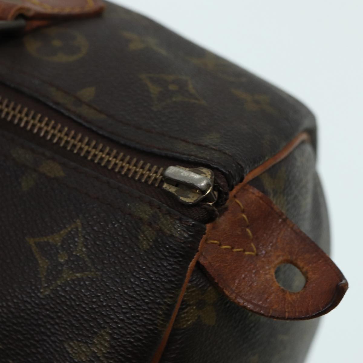 LOUIS VUITTON Monogram Speedy 30 Hand Bag M41526 LV Auth 83908