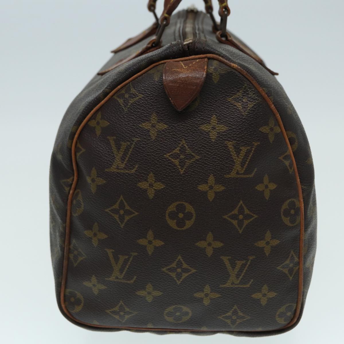 LOUIS VUITTON Monogram Speedy 30 Hand Bag M41526 LV Auth 83908