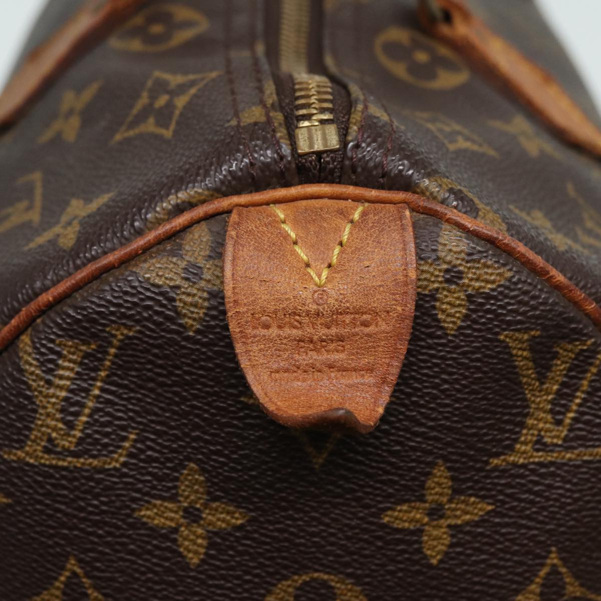 LOUIS VUITTON Monogram Speedy 30 Hand Bag M41526 LV Auth 83909