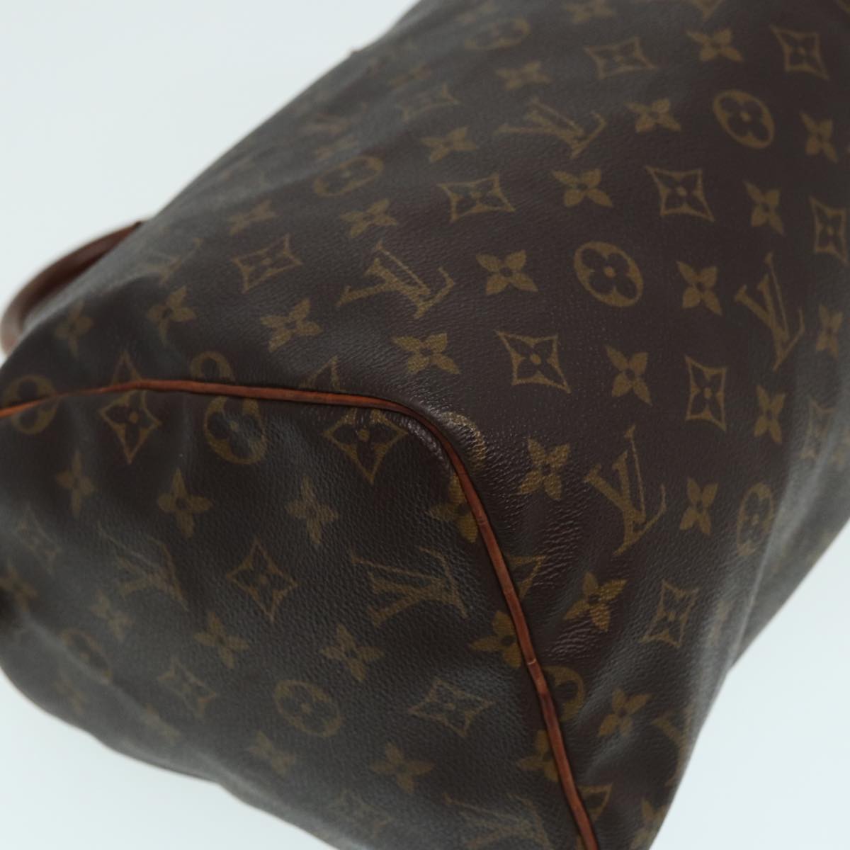 LOUIS VUITTON Monogram Speedy 30 Hand Bag M41526 LV Auth 83910