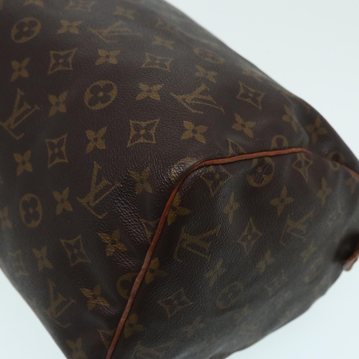 LOUIS VUITTON Monogram Speedy 30 Hand Bag M41526 LV Auth 83910