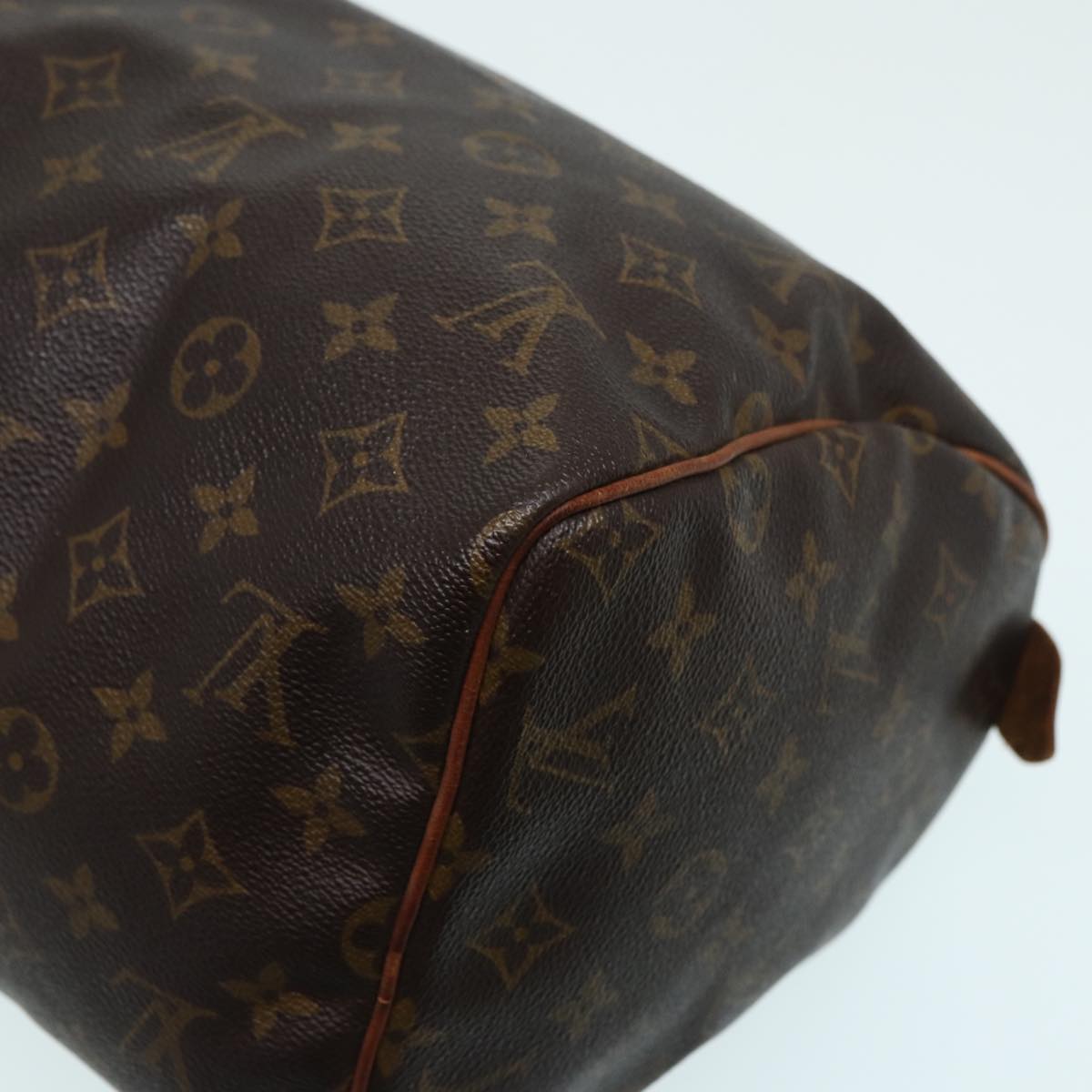 LOUIS VUITTON Monogram Speedy 30 Hand Bag M41526 LV Auth 83910