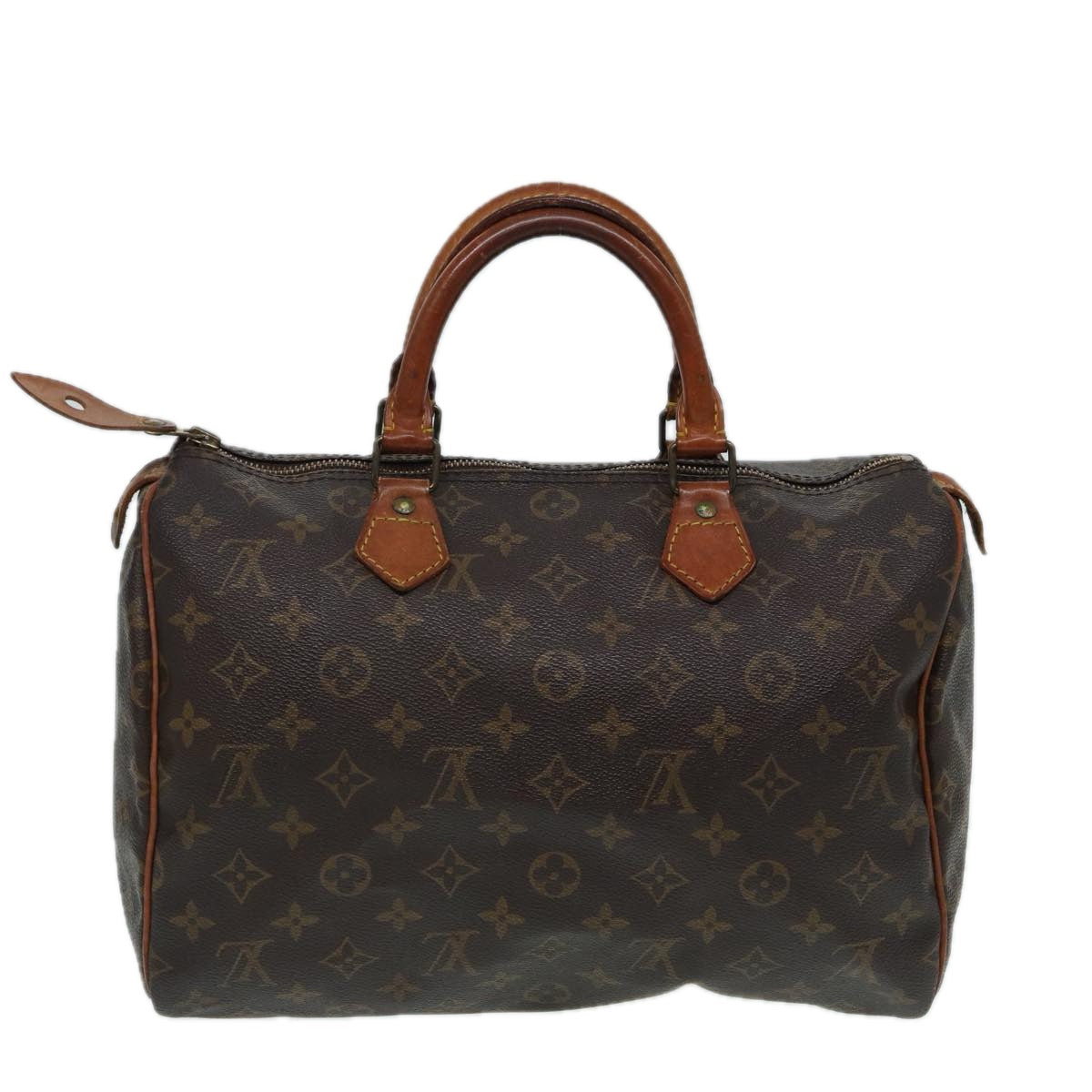 LOUIS VUITTON Monogram Speedy 30 Hand Bag M41526 LV Auth 83910