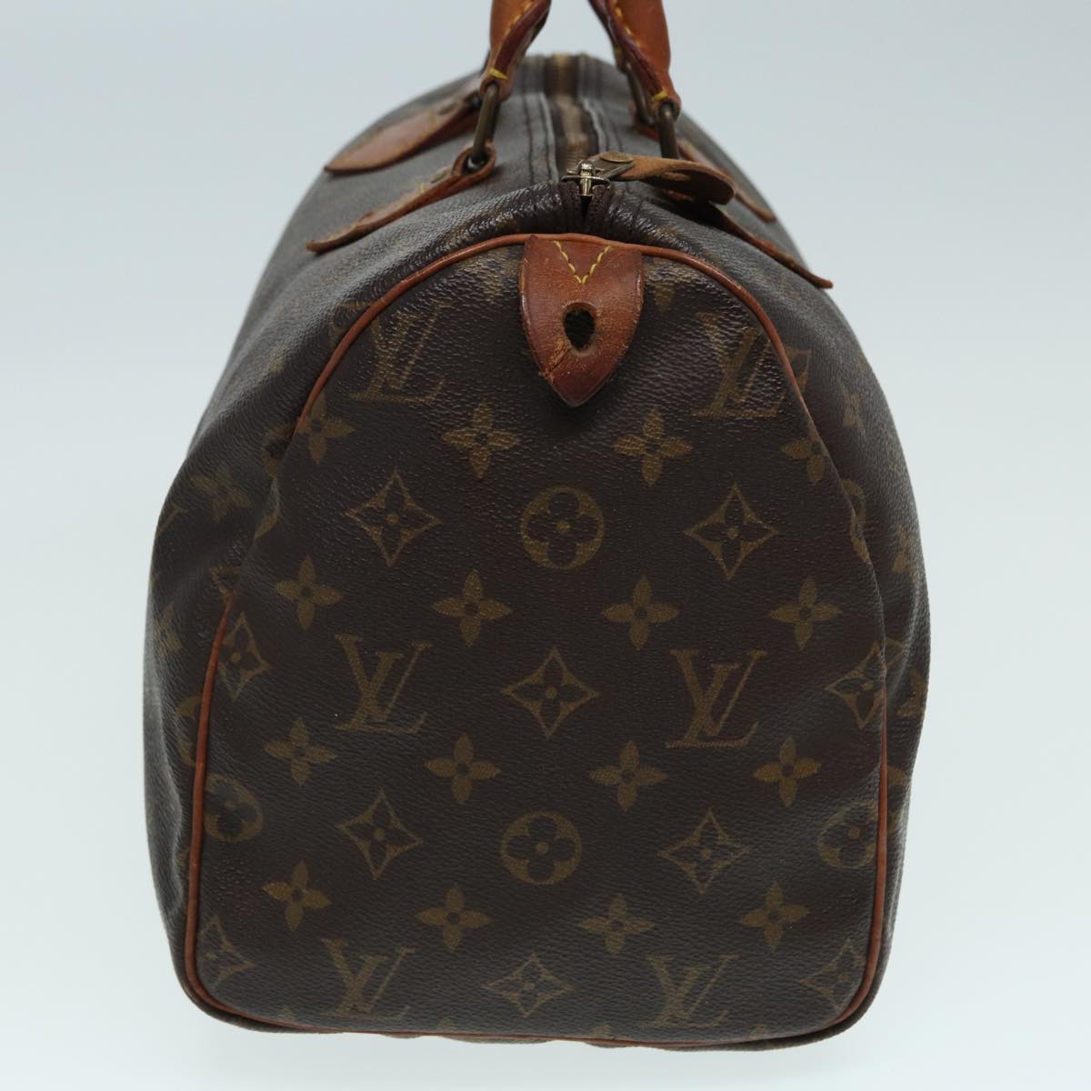 LOUIS VUITTON Monogram Speedy 30 Hand Bag M41526 LV Auth 83910