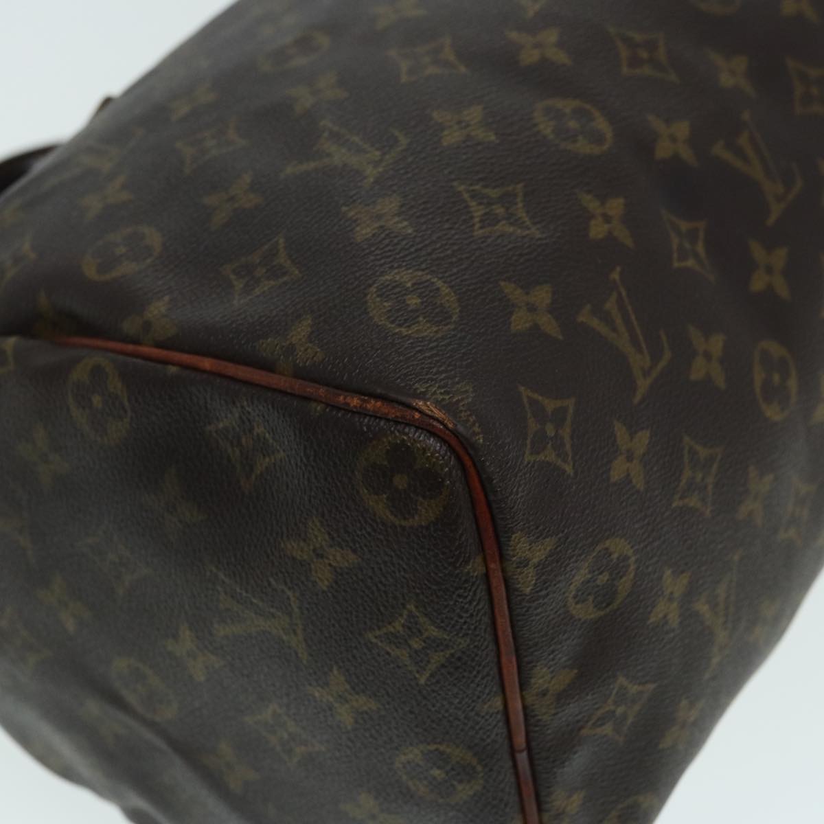 LOUIS VUITTON Monogram Speedy 35 Hand Bag M41524 LV Auth 83911