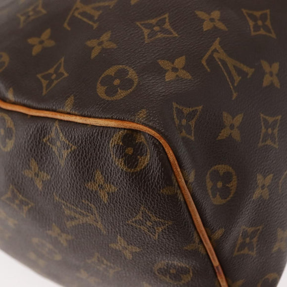LOUIS VUITTON Monogram Speedy 35 Hand Bag M41524 LV Auth 83912