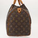 LOUIS VUITTON Monogram Speedy 35 Hand Bag M41524 LV Auth 83912-4