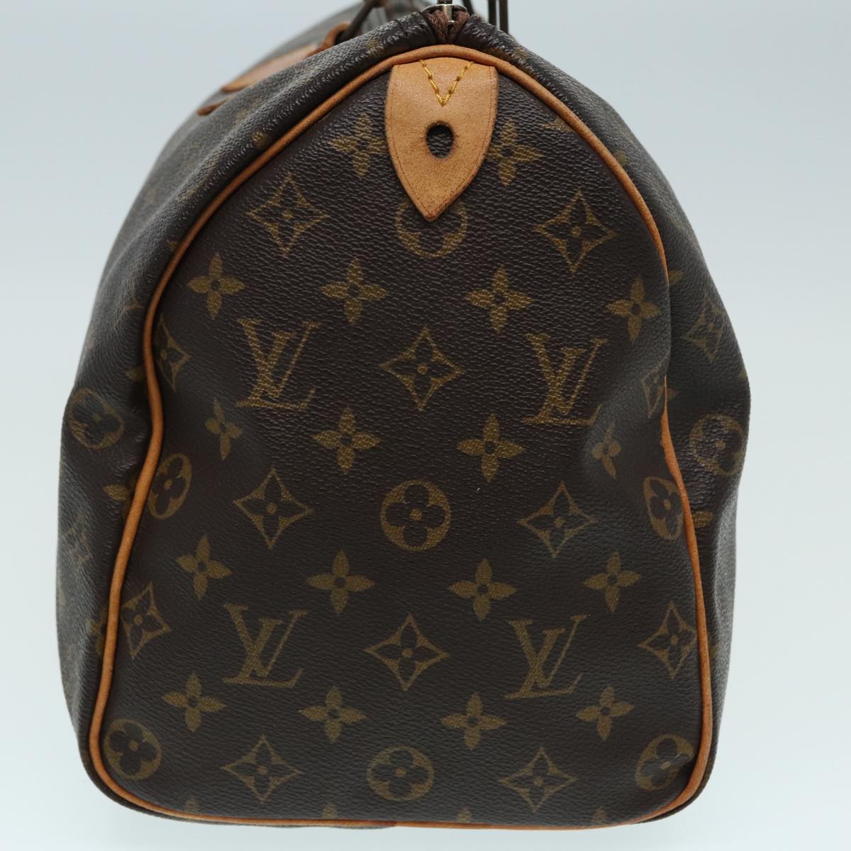 LOUIS VUITTON Monogram Speedy 35 Hand Bag M41524 LV Auth 83912