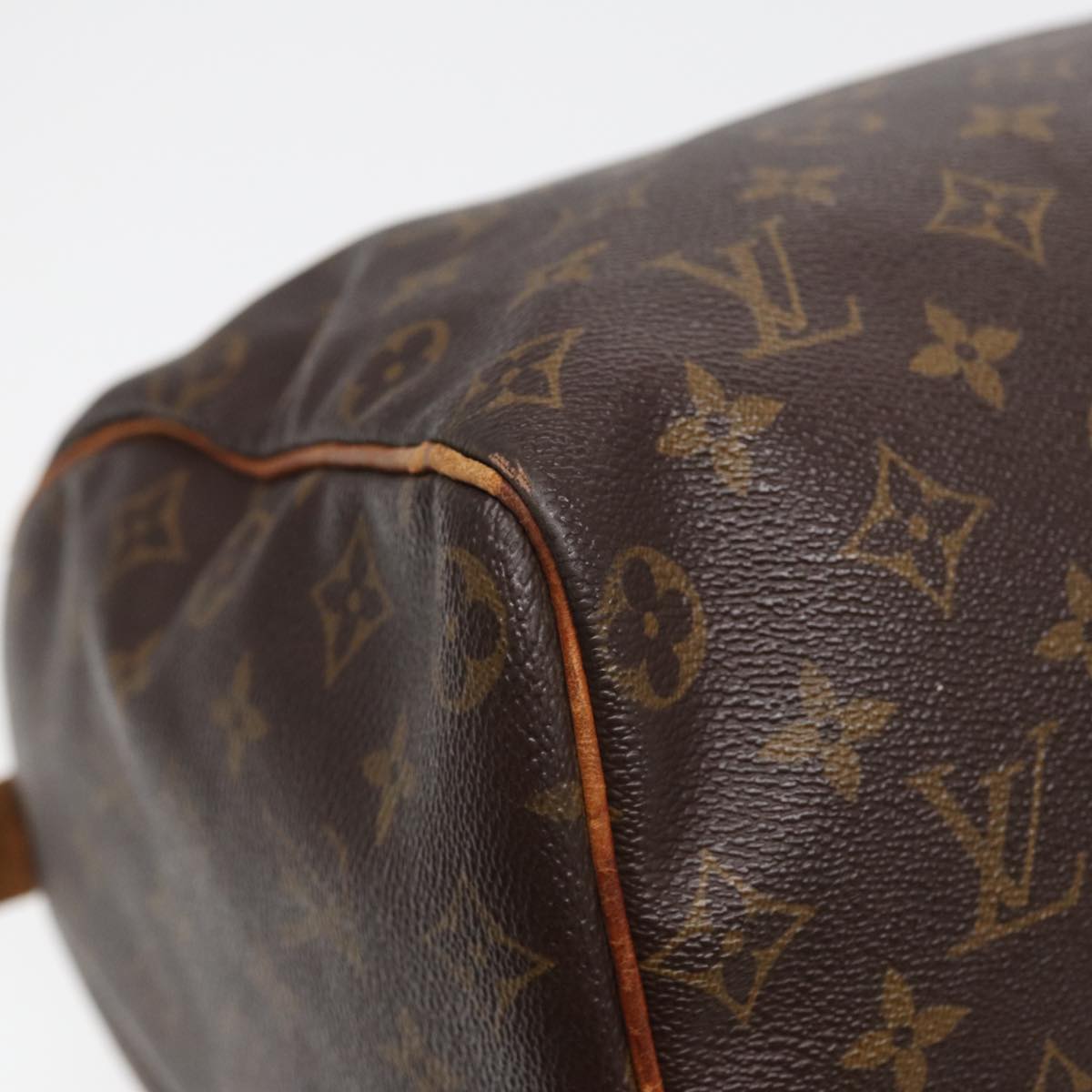 LOUIS VUITTON Monogram Speedy 40 Hand Bag M41522 LV Auth 83913