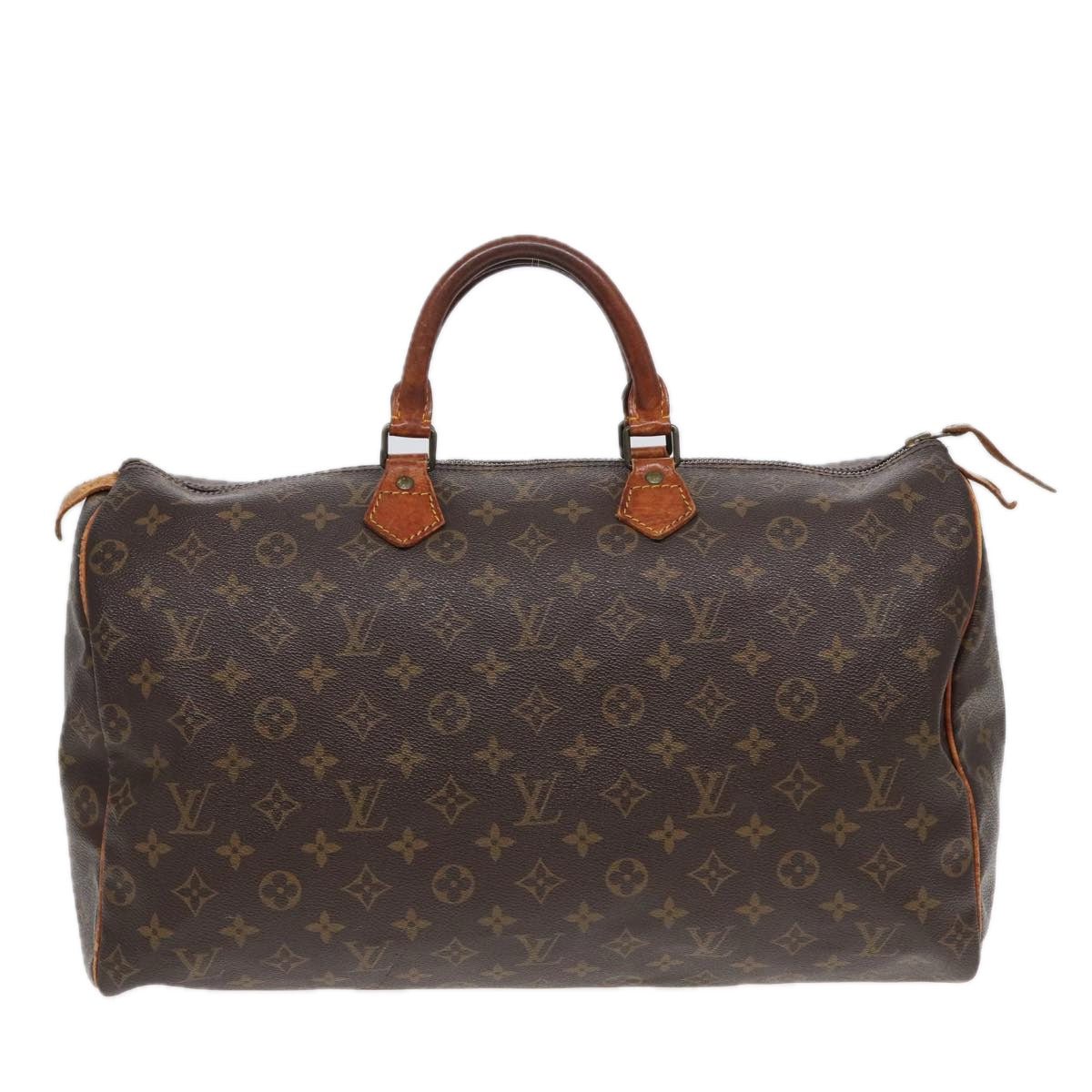 LOUIS VUITTON Monogram Speedy 40 Hand Bag M41522 LV Auth 83913