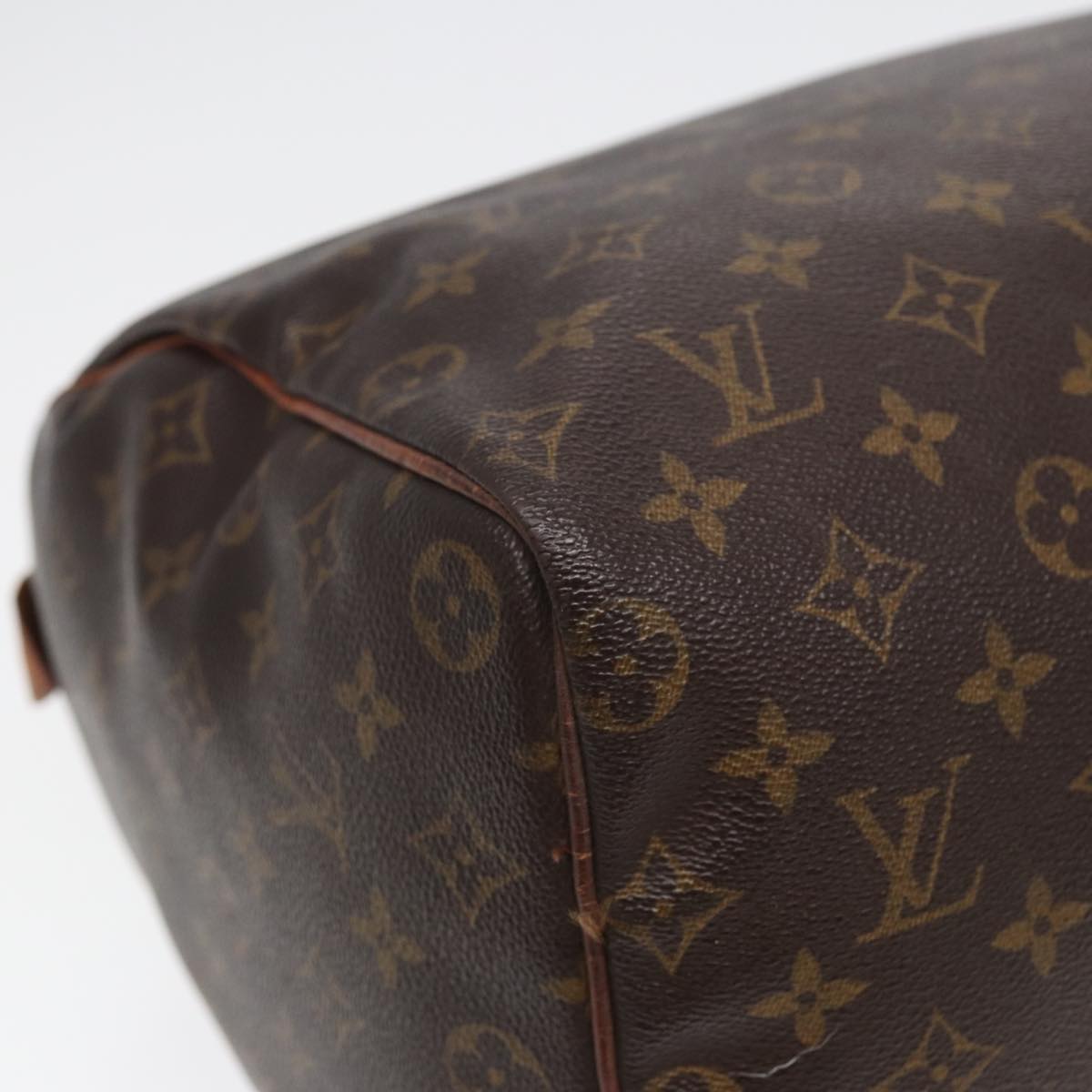 LOUIS VUITTON Monogram Speedy 40 Hand Bag M41522 LV Auth 83914