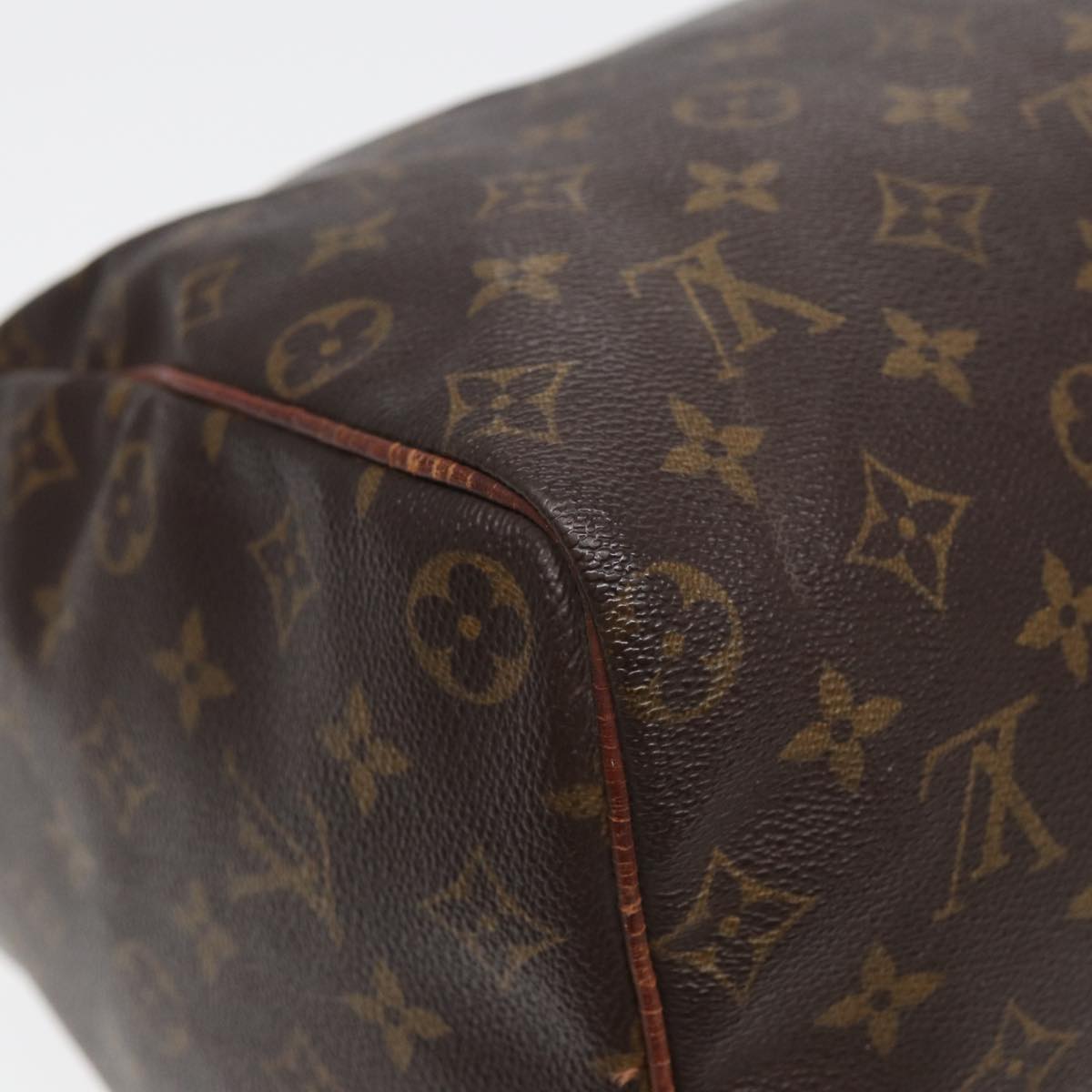 LOUIS VUITTON Monogram Speedy 40 Hand Bag M41522 LV Auth 83914