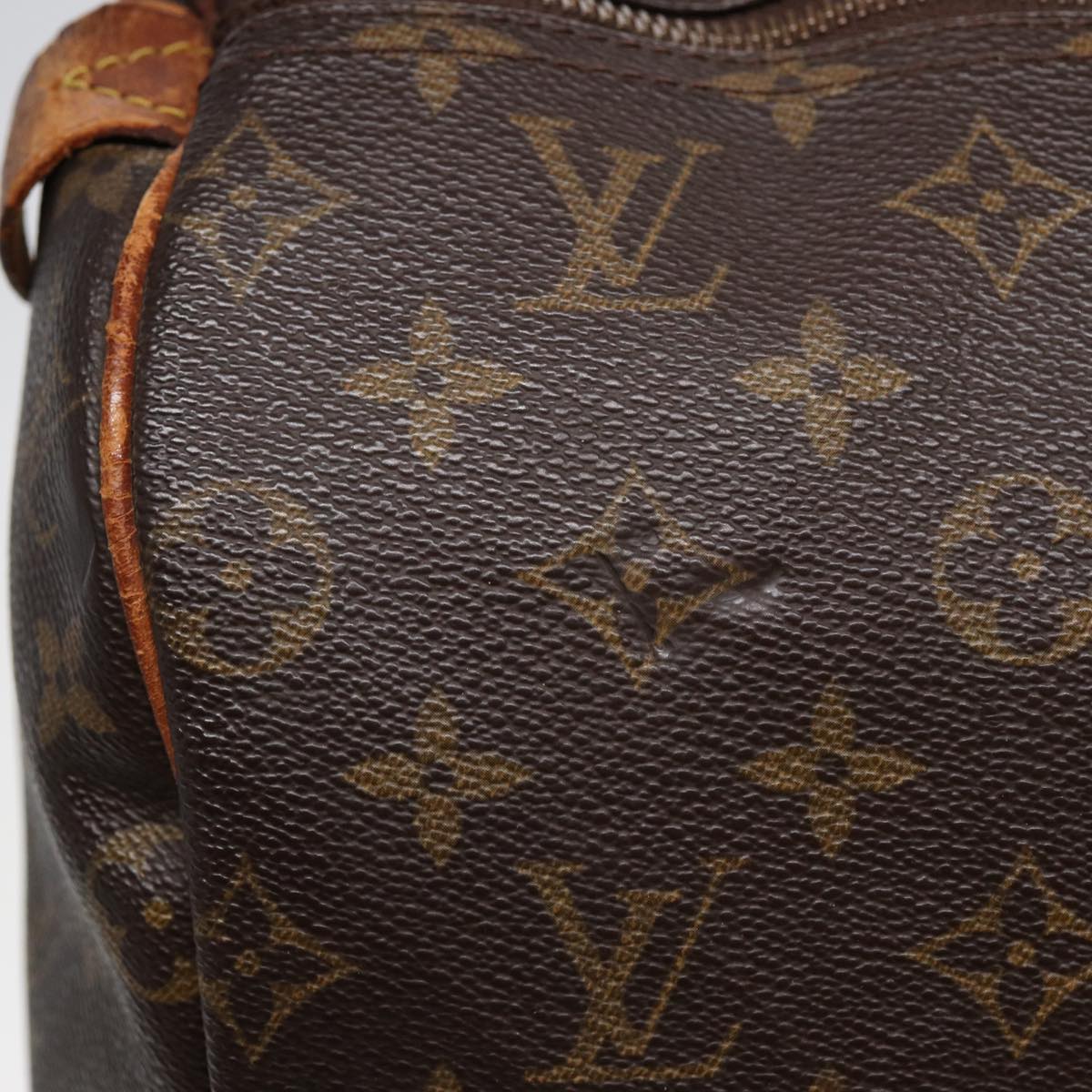 LOUIS VUITTON Monogram Speedy 40 Hand Bag M41522 LV Auth 83914