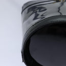 Salvatore Ferragamo Gancini Shoulder Bag Vinyl Black Auth 83932-15