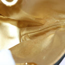 Salvatore Ferragamo Gancini Shoulder Bag Vinyl Black Auth 83932-17