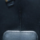 VERSACE Hand Bag Leather 2way Black Auth 83933-19