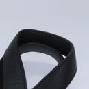 VERSACE Hand Bag Leather 2way Black Auth 83933-8