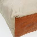 PRADA Tragetasche Nylon Weiß Original 83952-15