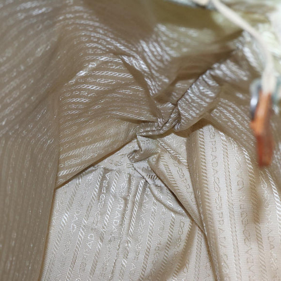PRADA Tragetasche Nylon Weiß Original 83952
