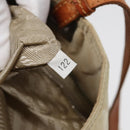 PRADA Tote Bag Nylon White Auth 83952-12