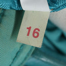 PRADA Hand Bag Nylon 2way Turquoise Blue Auth 83957-12