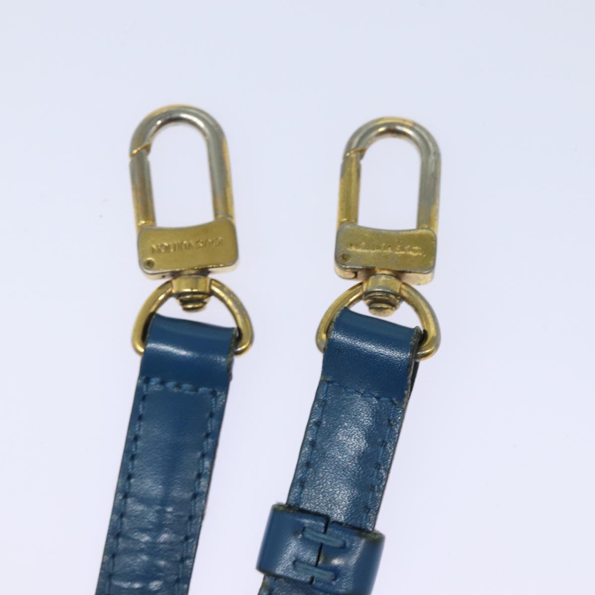 LOUIS VUITTON Epi Adjustable Shoulder Strap 37""-44.1"" Blue LV Auth 83967